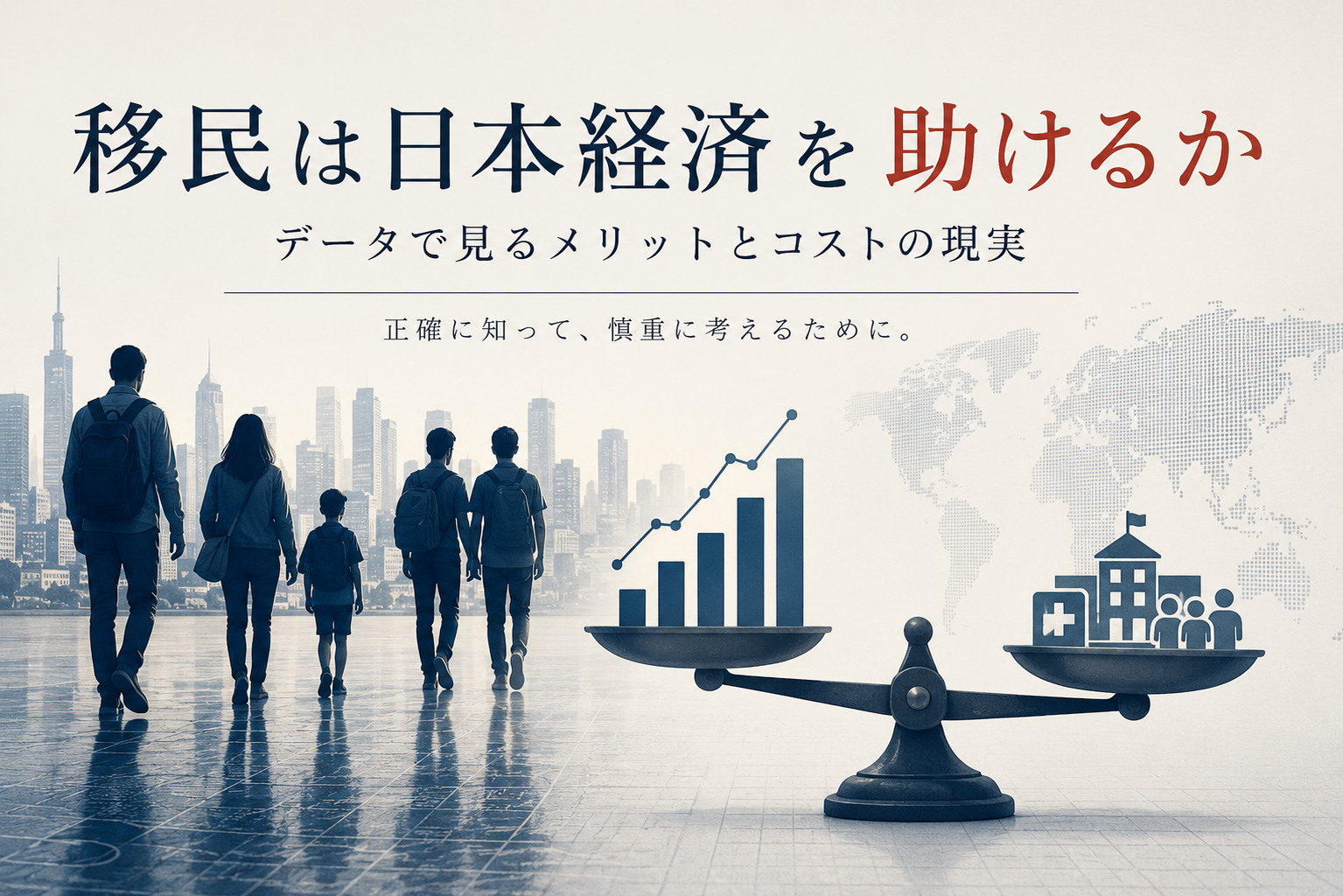 移民は日本経済を助けるか——データで見るメリットとコストの現実
