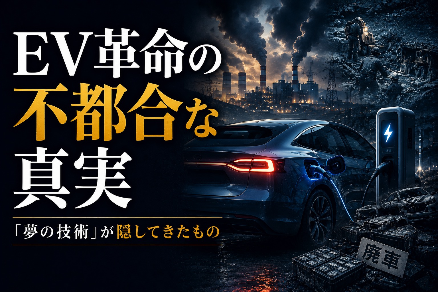 電気自動車は本当に普及するのか——「EV革命」に隠された5つの不都合な真実