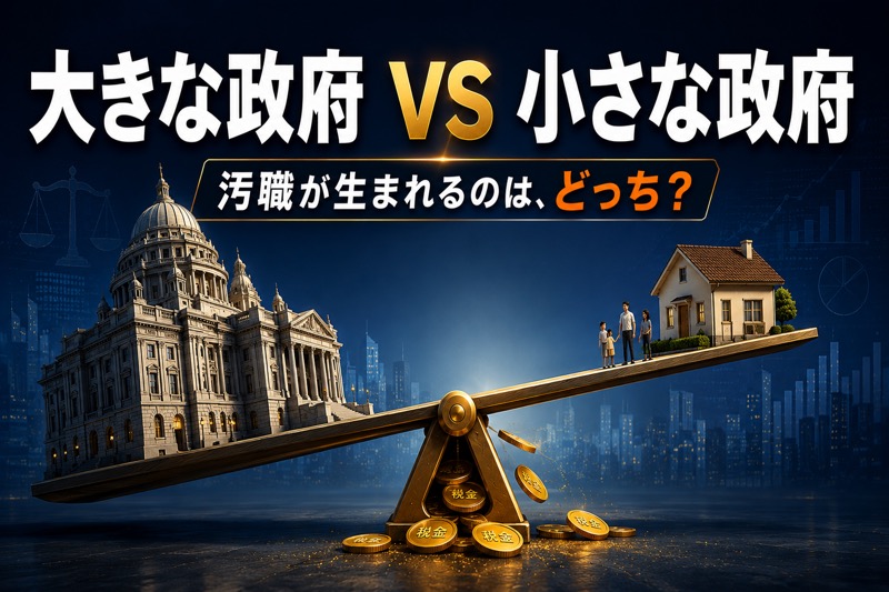 汚職はなぜ繰り返されるのか――「大きな政府 vs 小さな政府」の経済学