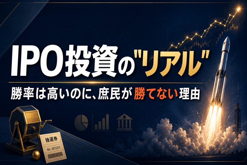 スペースXで話題のIPO投資――「初日の勝率◯割」の裏にある現実